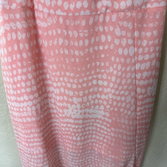 NWT BCGB Paris Women’s Maxi Dress Off The Shoulder Peach Size Medium - Picture 5 of 12